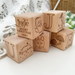 Personalised Timber Keepsake Block - Christmas