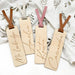 Personalised Timber Bookmark - Text