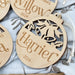 Personalised Christmas baubles - A Christmas Story