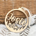Personalised Christmas baubles - Village Cutout