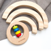 Premium Beech Wood Rattle Teether - My First Christmas