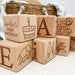Personalised Timber Keepsake Block - First Birthday