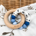 A Personalised Silicone NAME Teether