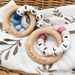 A Personalised Silicone NAME Teether