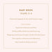 Mini Linen Baby Journal - Fox & Fallow