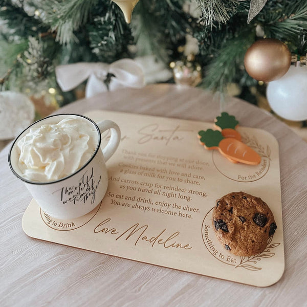 Santa Treat Plate - Signature Series