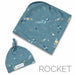 Jersey Swaddle Wrap & Topknot/Beanie Set - Snuggle Hunny Kids
