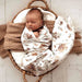 Jersey Swaddle Wrap & Topknot/Beanie Set - Snuggle Hunny Kids