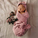 Jersey Swaddle Wrap & Topknot/Beanie Set - Snuggle Hunny Kids