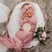 Jersey Swaddle Wrap & Topknot/Beanie Set - Snuggle Hunny Kids