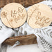 Baby Milestone Plaques - Boho Series (various designs)