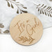 Single Baby and Pregnancy Milestone Plaques - Signature series