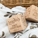 Personalised Timber Keepsake Block - Christmas