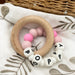 A Personalised Silicone NAME Teether