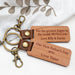 Personalised MY MESSAGE Premium Timber Keyring