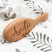 Personalised Wooden Baby Hairbrush (goat hair)