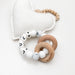 A Personalised Silicone BEEHIVE NAME Teether