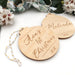 Personalised Christmas baubles - Christmas Script