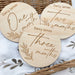 Baby Milestone Plaques - Signature Series
