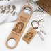 Personalised PHOTO Timber Bottle Opener