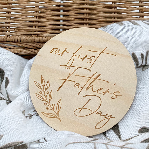 Single Baby and Pregnancy Milestone Plaques - Signature series