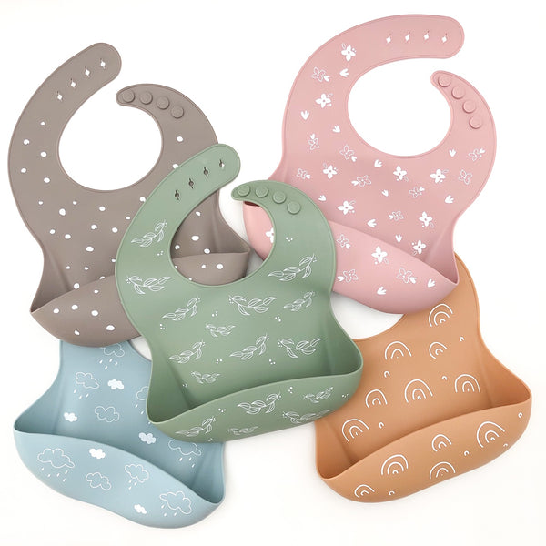 Silicone Catch Bib - Elements
