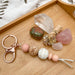 SPRING BLOOM Premium Silicone Keyring / Nappy Bag Charm