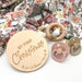 First Christmas Milestone disc - Engraved (various designs)