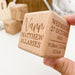 Personalised Timber Keepsake Block - Welcome to the World
