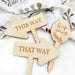 Personalised Easter Hunt Garden Spike Sign Set