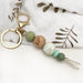 SPRING BLOOM Premium Silicone Keyring / Nappy Bag Charm