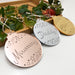 Personalised Christmas baubles - Mirror -  - ONE.CHEW.THREE Boutique teething, modern accessories