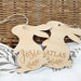 Personalised Easter Basket Bunny Tag - Timber Standing Bunny