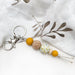 SPRING BLOOM Premium Silicone Keyring / Nappy Bag Charm