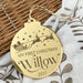 Personalised Christmas baubles - Mirror (various designs)