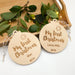 Personalised Christmas bauble - My First Christmas -  - ONE.CHEW.THREE Boutique teething, modern accessories