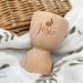Personalised Beechwood Easter Egg Cup - Bunny