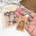 Personalised PHOTO Timber Keyring