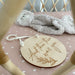 Hanging Nursery Quote Sign - Signature Series