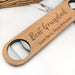 Personalised Timber Bottle Opener