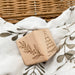 Personalised Timber Keepsake Block - Christmas