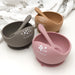 Silicone Scoop Bowl and Spoon set