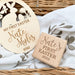 Personalised Milestone Plaque - First Easter (Easter Story cutout design)