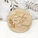 Single Baby and Pregnancy Milestone Plaques - Signature series