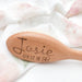 Personalised Wooden Baby Hairbrush (goat hair)