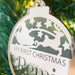 Personalised Christmas baubles - A Christmas Story Mirror