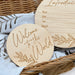 Single Baby and Pregnancy Milestone Plaques - Signature series
