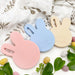 Personalised First Easter BUNNY Silicone Teething Disc