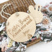 Personalised Easter Bunny Sign and Paw Print Stencil Set