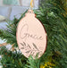 Personalised Christmas baubles - Mirror (various designs)